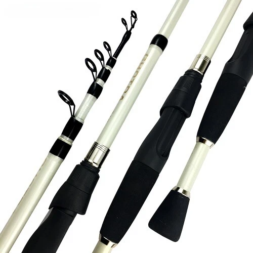 Fishing Set Casting/Spinning Rod and Reel Combo Portable Ultralight Travel New - Image 2 of 4