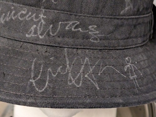 Guy Madison Celebrity golf tournament from 1950's/60s 7 Autographs on Bucket Hat - Picture 13 of 19