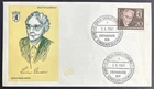 Germany Berlin 1961 FDC Sc# 9N192 Louise Schroeder Mayor Berlin Charlottenburg