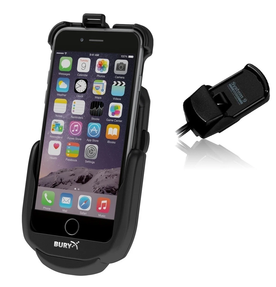 Bury System 9 Car Kit iPhone 6 7 8  iPhone SE 2nd GEN system 9 Base inc  antenna - Image 2 of 4