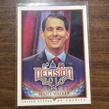 Decision 2016 #23 - Scott Walker Card