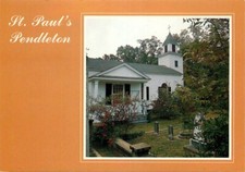 Postcard Saint Paul's Church, Pendelton, South Carolina