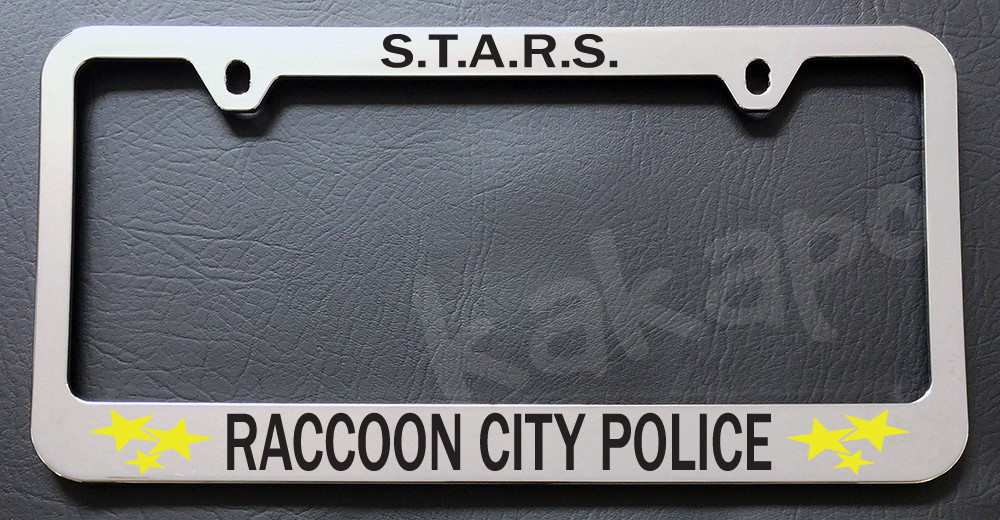 T-shirt Resident Evil Raccoon City R.P.D Police S.T.A.R.S. Chamusca E