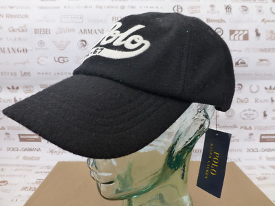 polo ralph lauren baseball cap black