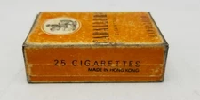 Vintage Caballero 25 Cigarettes Tin Travel Size Ashtray Made In Hong Kong