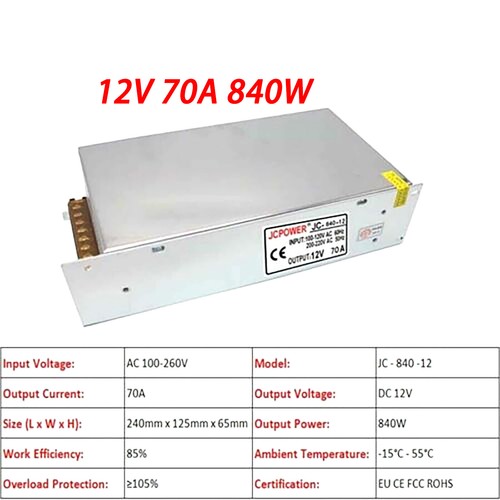 DC Geregelt Schaltnetzteil Transformator 3V 9V 13.8V 15V 18V 28V überwachen - Bild 58 von 89