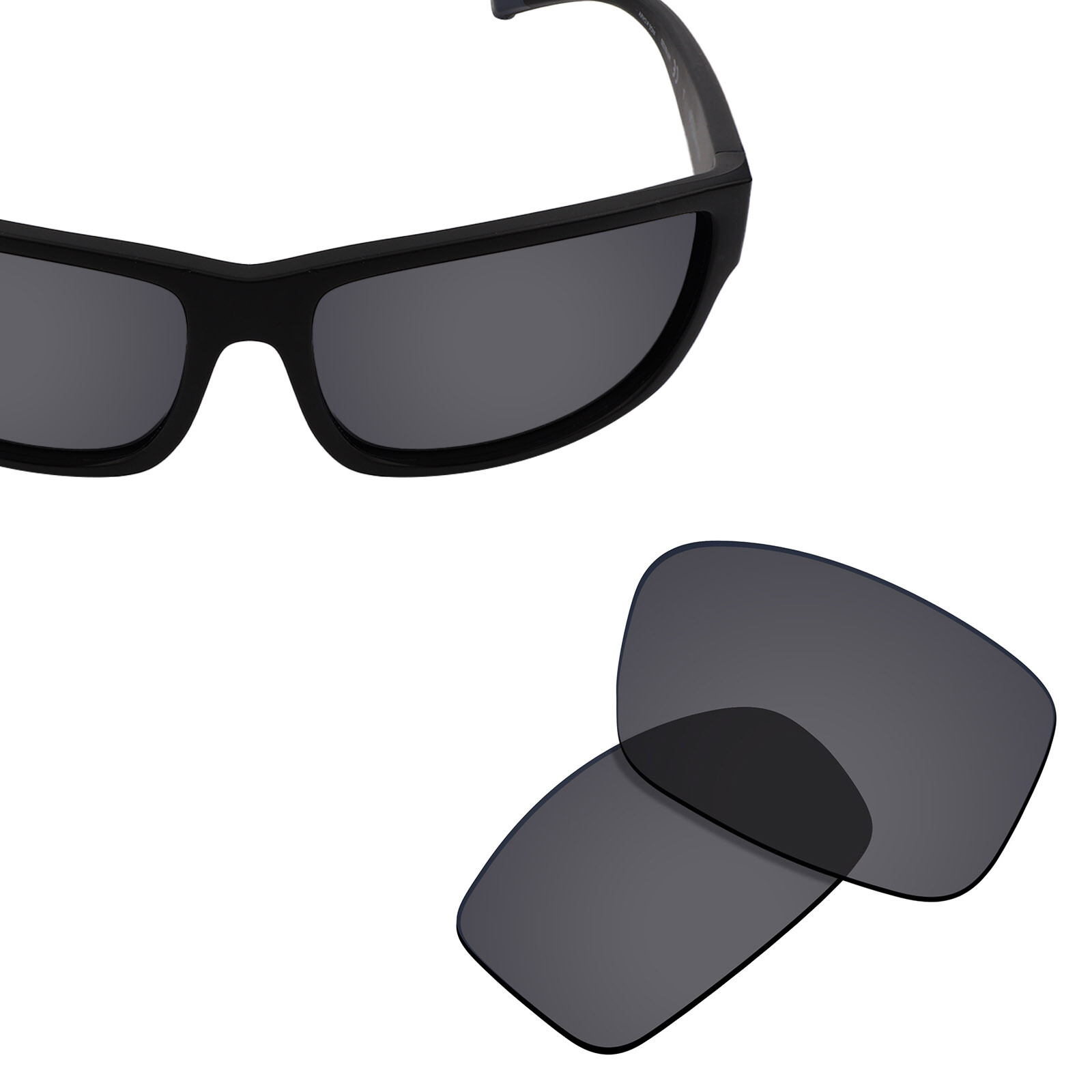 Verres De Remplacement Fuse Lenses Pour Arnette Racketeer AN4201 (64mm) - Protection UV 100%