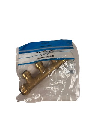 Apollo Tectite 3/4 x 1/2 3-Port Street Manifold, pex cpvc pe-rt or copper (NEW)