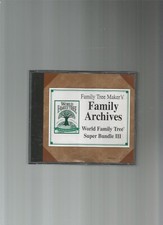 Family Tree Maker's World Family Tree Super Bundle 3 - Vol 13-17 Win/ Mac , VG