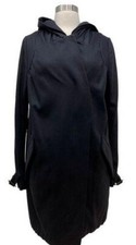 Hanii Y Navy Wool Coat Size 40 (size 8/10 Med) New With Tags ($690)
