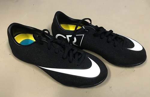 NEW Nike JR Mercurial Victory V CR TF Color Black White-Neo Turquoise Size  2.5Y | eBay