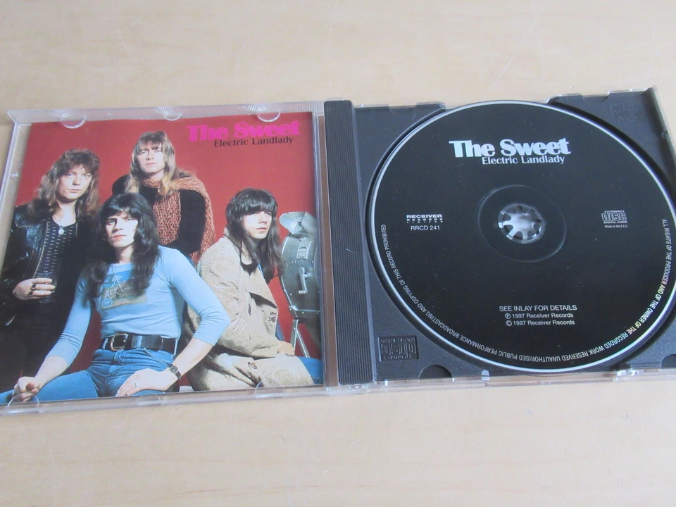The Sweet-Electric Landlady-CD von 1997 - Bild 3 von 4