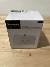 Saramonic SR-AX101 Universal 2 Channel Audio Adapter 3.5mm Inputs DSLR Cameras