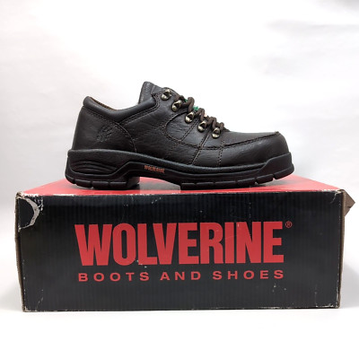 Wolverine Women's Marquette Briar Safety Shoe Brown 7.5 Steel Toe