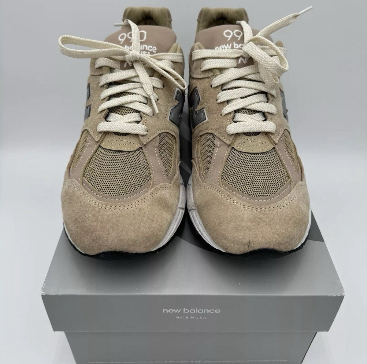New Balance 990v2 Kith Made in USA 'Tannin' (M990KS2) - Size New Balance 990v2 Kith Made in USA 'Tannin' (M990KS2) - Size