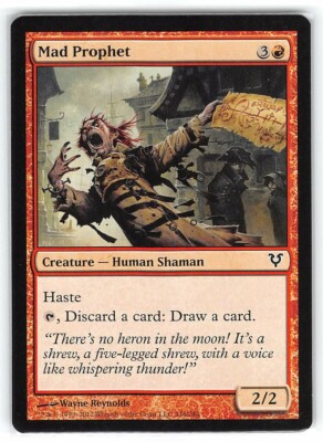 Mad Prophet *Common* Magic MtG x1 Avacyn Restored SP