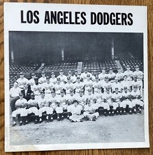 1958 Los Angeles Dodgers Team Picture, 12' X 12"