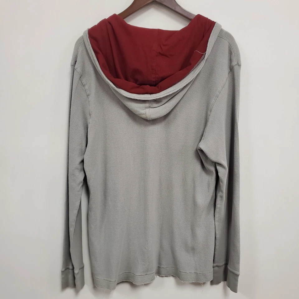 Sudadera con Capucha Route 66 Para Hombres Y2K Térmica Envejecida Dragón Asiático Talla XL Gris Preppy Foto 3 de 4