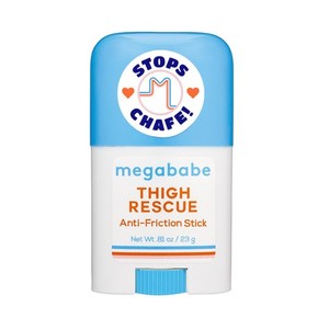 Megababe Thigh Rescue Anti-Chafe Stick Mini Travel Size For On-The-Go Vacation