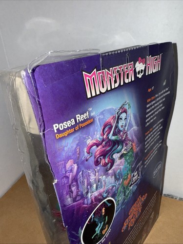 NIB Monster High Posea Reef Doll - Great Scarier Reef 2015 - Picture 8 of 8