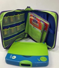 Leap Frog Learning System With Cartridges  Binder Educational Learning