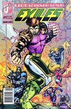 Exiles 1A VG 1993 Stock Image Low Grade