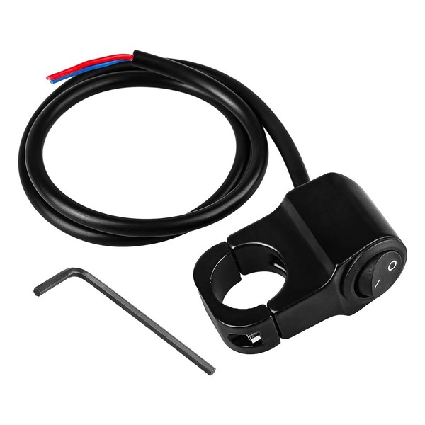 12V Motorradschalter Lenker 22Mm Motorrad Schalter On-Off-Taste Schalter FüR-image