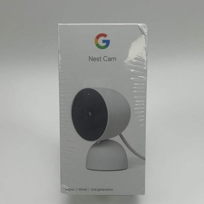 New Google Nest Cam Home Security Camera White GA01317-US
