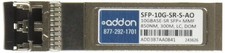 Image of Addon - SFP+ Transceiver Module - 10 Gigabit Ethernet (SFP-10G-SR-S-AO)