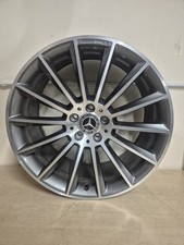 MERCEDES E CLASS TURBINE AMG 20” 9j REAR ALLOY WHEEL W213 A2134012300 1x Genuine