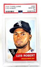 2020 Topps Living White Sox LUIS ROBERT RC Rookie Baseball Card PSA 10 GEM MINT