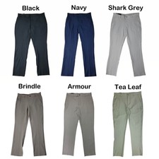 Greg Norman Men's Golf Performance Stretch Fabric Classic Fit Pant