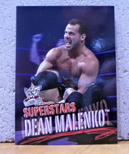 OLDER VINTAGE COOL LOOKING WWF - WWE SUPERSTARS CARD DEAN MALENKO