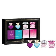 Versace Woman Mini EDT Perfume Gift Set For Her 4x5ml BRAND NEW & SEALED-LIMITED