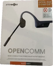 Aftershokz OpenComm Wireless Stereo Bone Conduction Bluetooth Headset