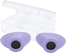 Super Sunnies Slim Flex UV Eye Protection, Individual Tanning Goggles Lavender