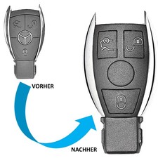 3t Schl&uuml;ssel Ersatz Geh&auml;use f&uuml;r Mercedes W219 W211 W164 C215 W221 C207 R230 W251
