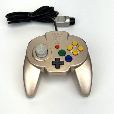 Nintendo 64 Gold Hori Pad Mini Controller: N64 Controller OEM US