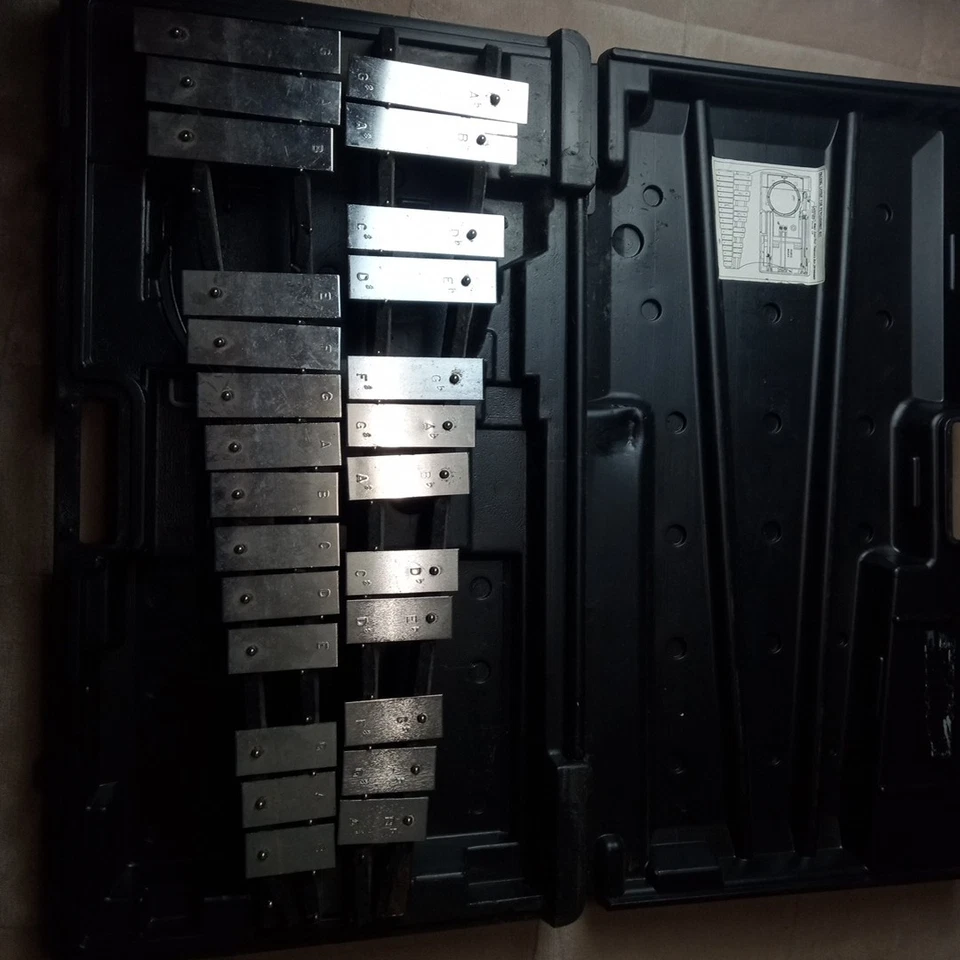 DE COLECCIÓN MUSSER 30 LLAVES XILÓFONO ESTUDIANTE CON O SIN estuche - 26 llaves para piezas Foto 2 de 4