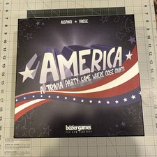 America A Trivia Party Game Where Close Counts. Complete. Open