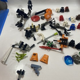 Lego Bionicles Lot - Kopaka Nuva Canister & Manual + Extras