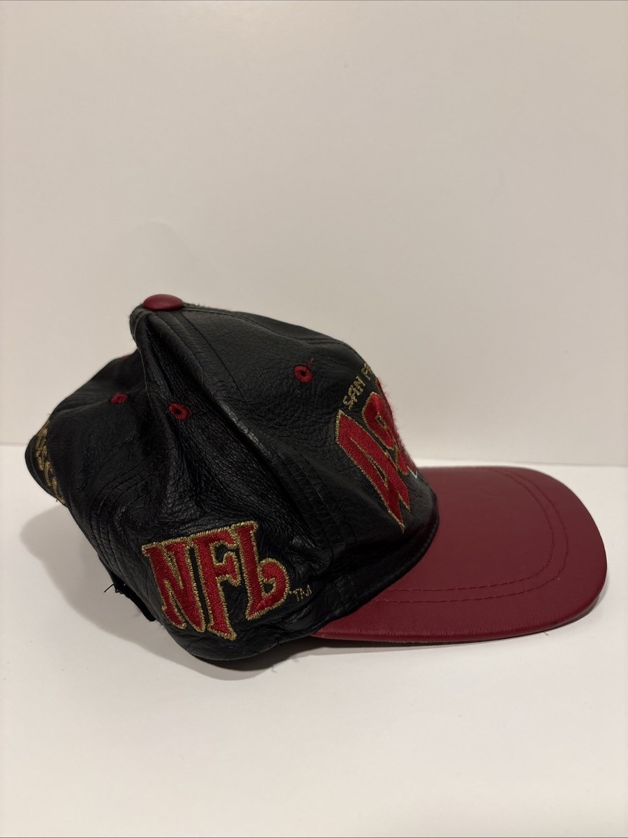 Vintage 90's Drew Pearson Cow Leather San Francisco 49ers