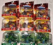9 Skylanders SuperChargers Vehicles Burn-cycle Stealth Stinger New