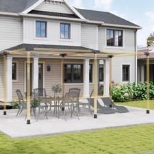 Pergola Kit, Pergola Brackets with 3-Way & 4-Way Corner Brackets and Post Base