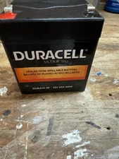 Duracell SLA12-5F AGM Rechargeable Battery 12V 5Ah F1 SLA