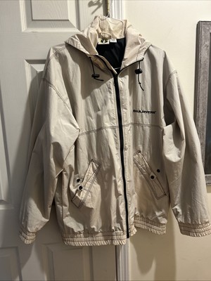 Aqua Lung US Divers Jacket Jaques Vintage Swimming Hood Medium Large READ