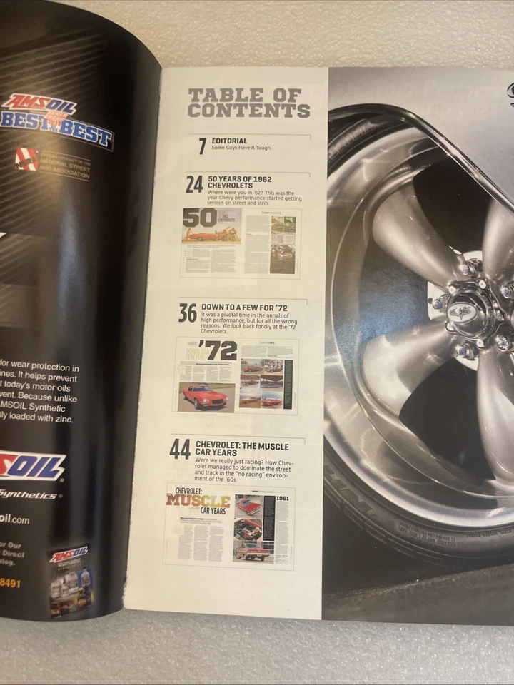 SUPER CHEVY PLATINUM 2012 ANNUAL - THE MUSCLE CAR YEARS 1961-1972 Foto 2 de 3