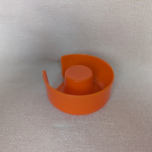 Vintage Pyrex Clear Glass Jug With Orange Lid 1 litre - Picture 8 of 15