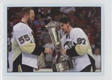 2009-10 Panini Album Stickers Sidney Crosby Sergei Gonchar #353 t3w