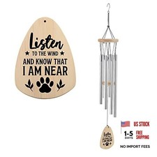 Listen to The Wind Memorial Wind Chime, Pet Dog Cat Remembrance Sympathy F615